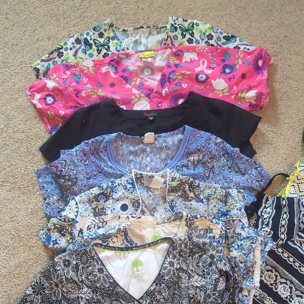 Colorful Patterned Tops Collection
